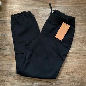 Girlfriend collective black sweats